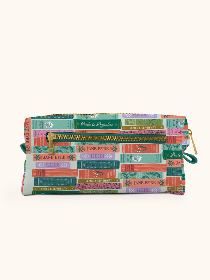 Cozy Reads Loaf Cosmetic Bag