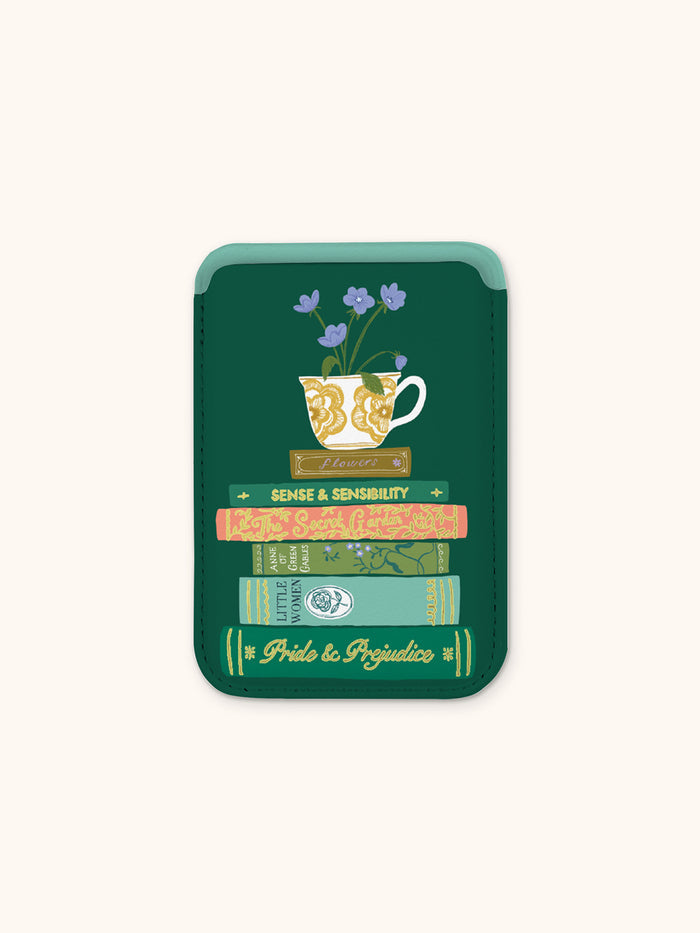 Cozy Reads Magnetic Cell Phone Wallet