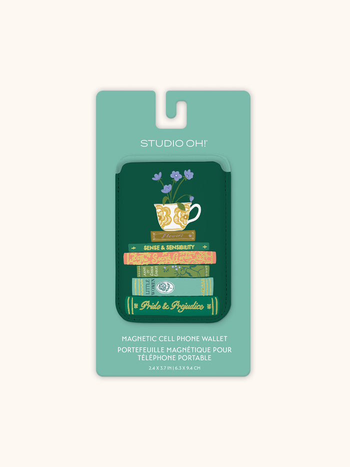 Cozy Reads Magnetic Cell Phone Wallet