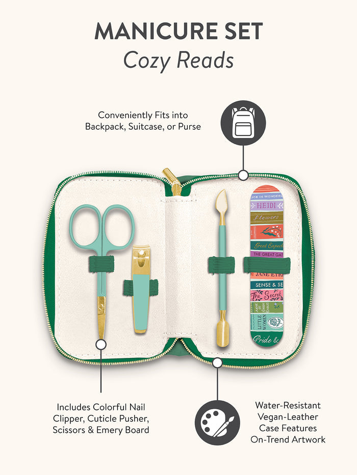 Cozy Reads Manicure Set