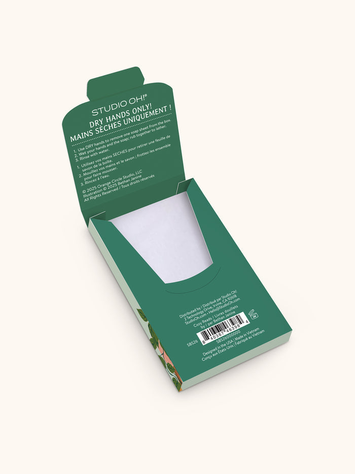 Cozy Reads Single-Use Soap Sheets