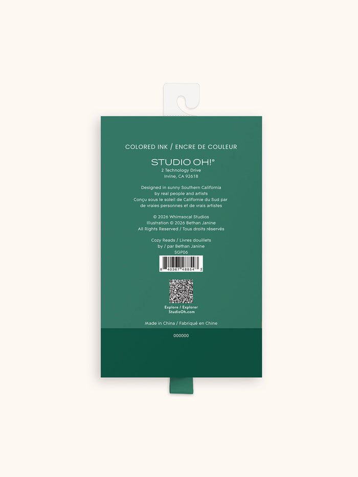 Cozy Reads Soft-Touch Gel Pen Set