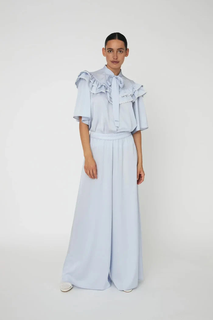 Culotte Pants (Dust Blue)
