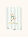 Cute Waddle Baby Deluxe Greeting Card