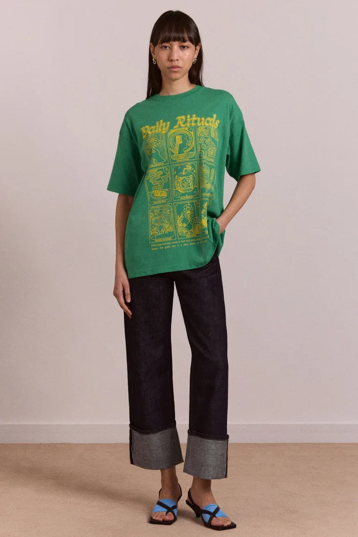 Daily Rituals Graphic Tee (Green)