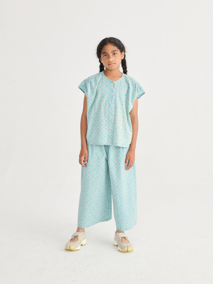 Daisy Mosaic Woven Pants
