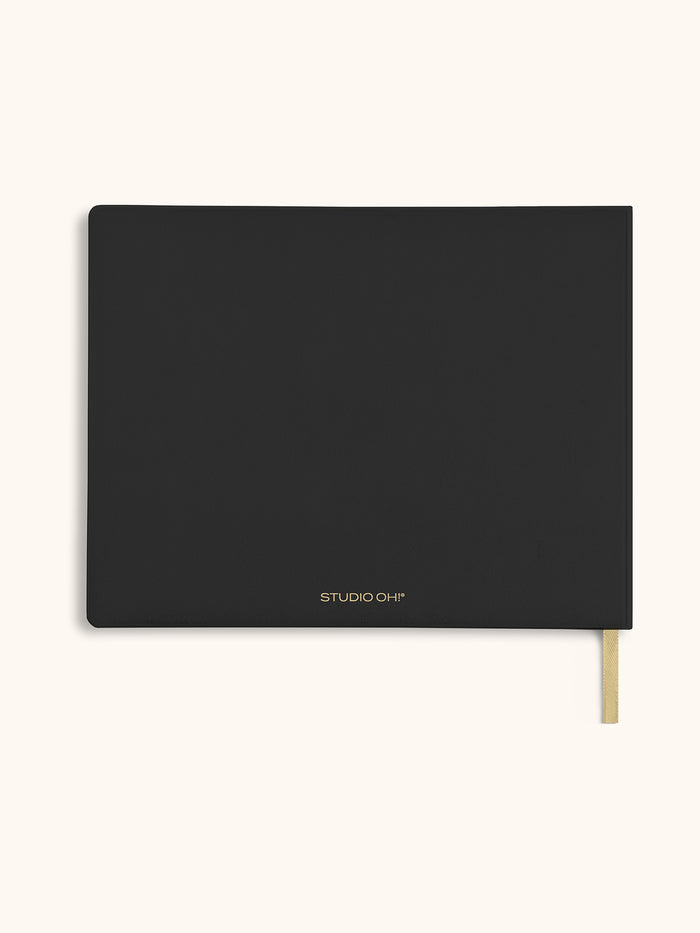 Ebony Elegance Guest Book
