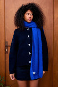 Emma Wool Cardigan (Navy)