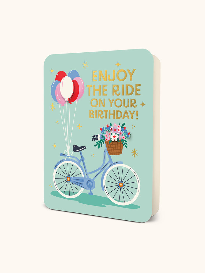 Enjoy the Ride HB Deluxe Greeting Card