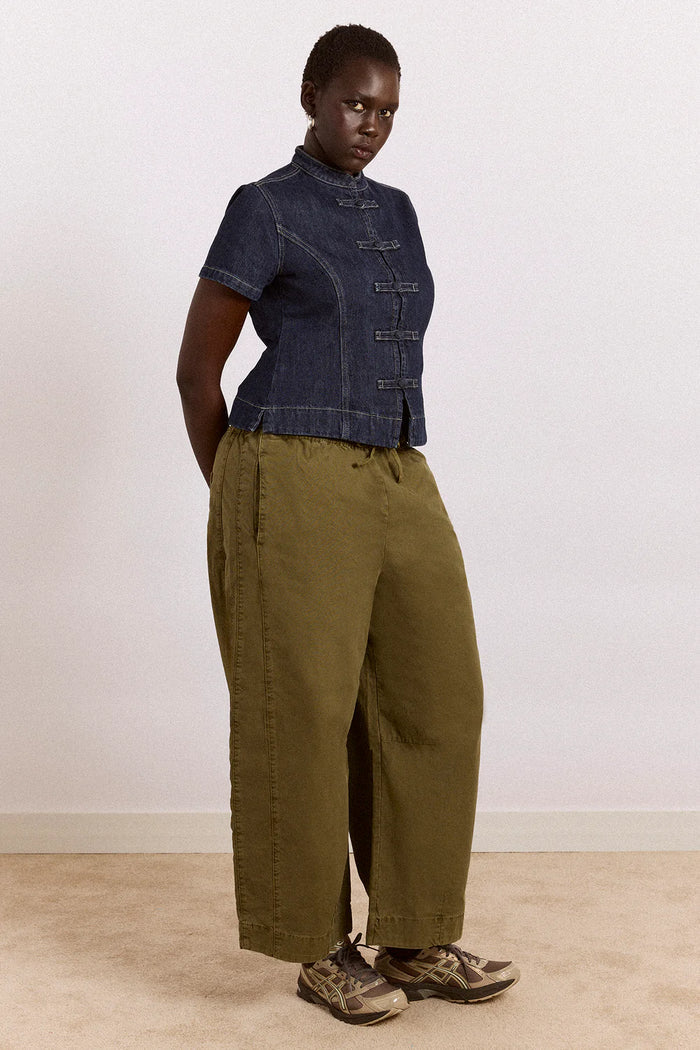 Felix Twill Trousers (Olive)