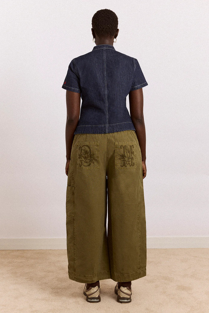 Felix Twill Trousers (Olive)