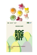 Flowers & Bunnies Swedish Candy Bag (2.8oz)