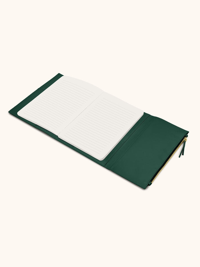 Forest Green Keri Notebook Organizer