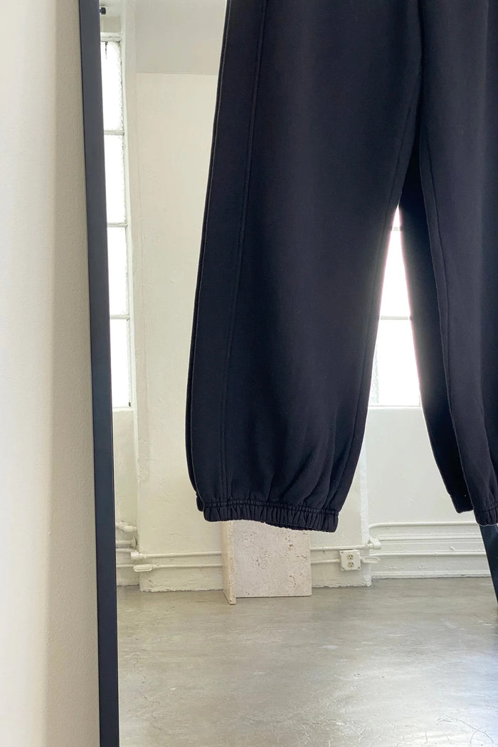 French Terry Balloon Pants (Black)