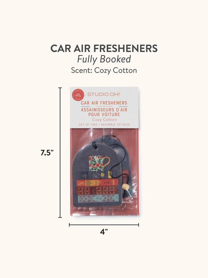 Fully Booked Car Air Freshener