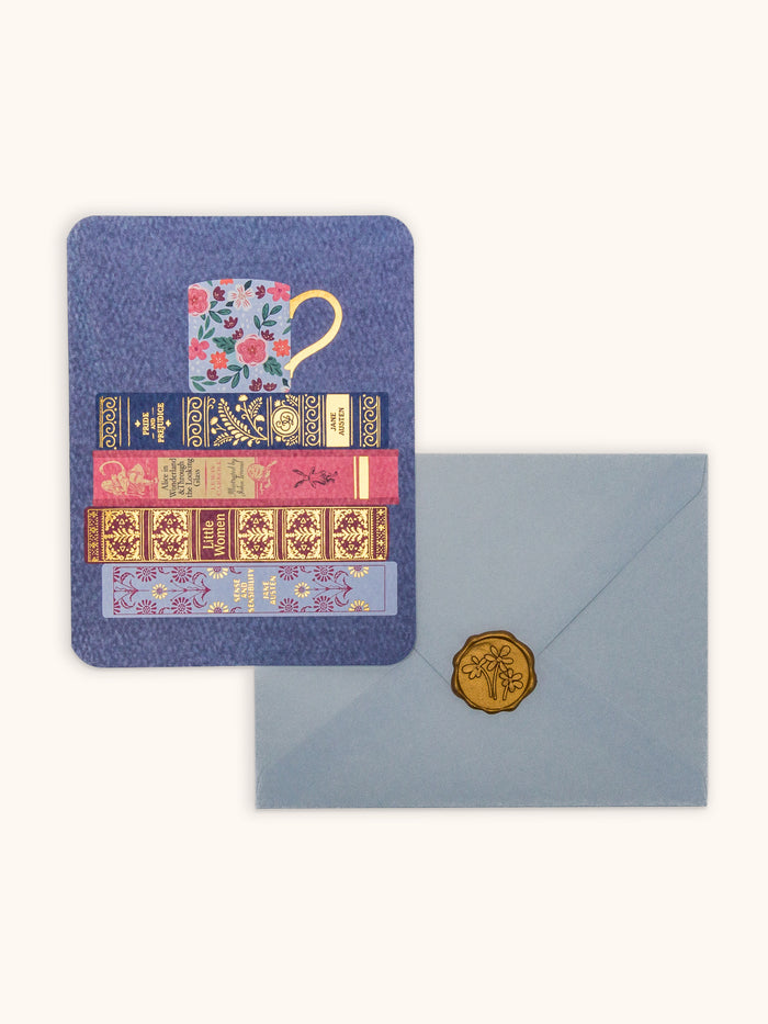Fully Booked Note Card Set with Wax Seals
