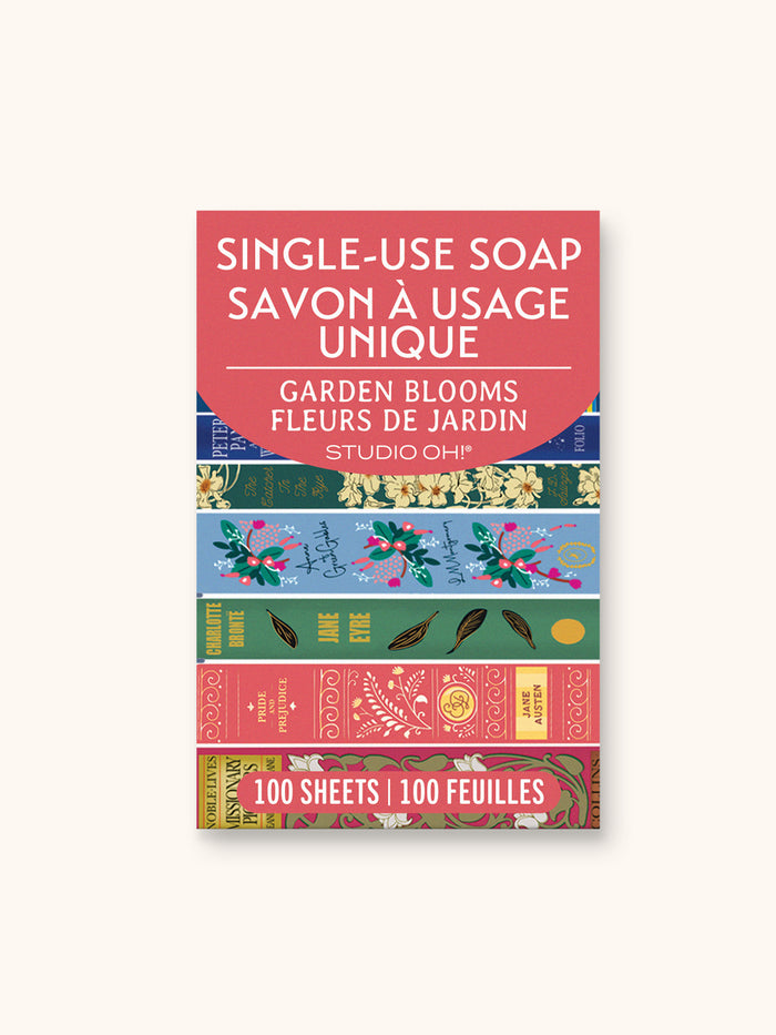 Fully Booked Single-Use Soap Sheets