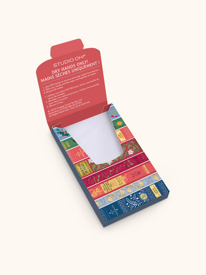 Fully Booked Single-Use Soap Sheets