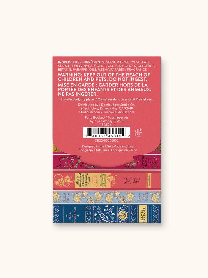 Fully Booked Single-Use Soap Sheets