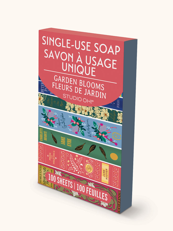 Fully Booked Single-Use Soap Sheets