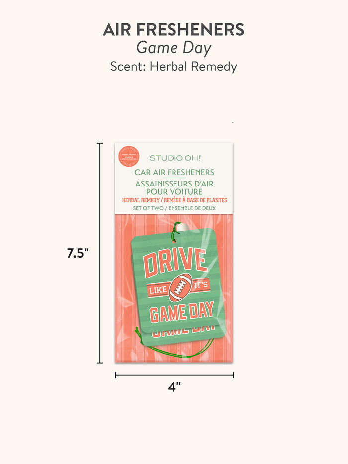 Game Day Car Air Fresheners