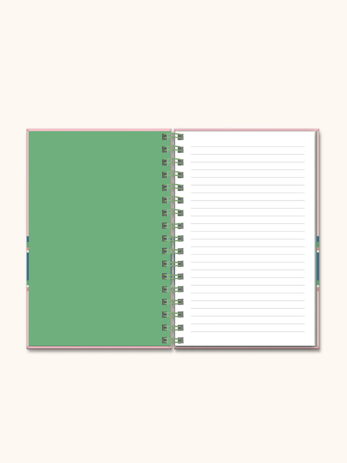 Game Day Medium Spiral Notebook with Enamel Charm