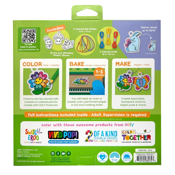 Garden Pals Shrink Art Kit