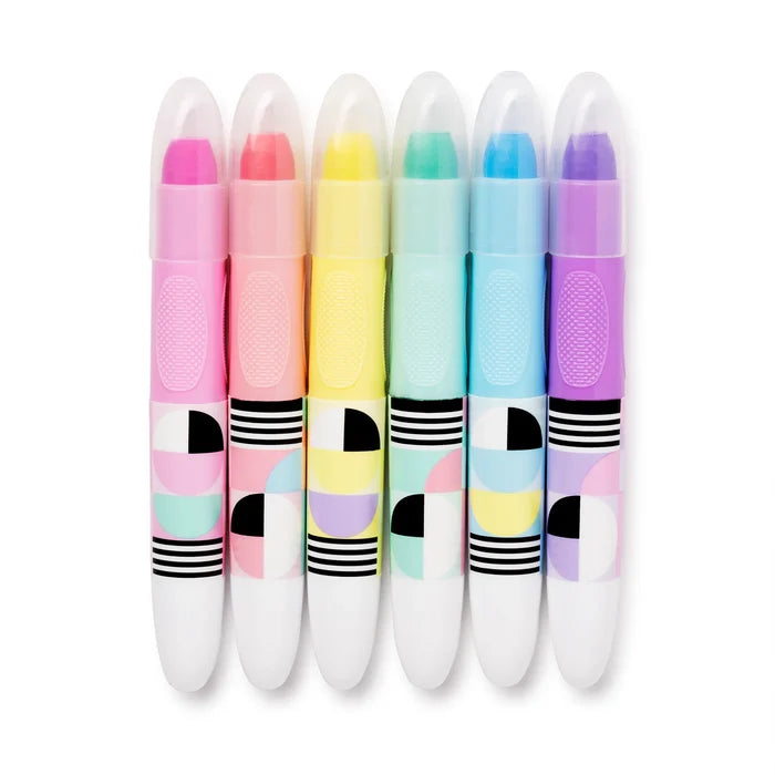 Geo Sticks Vibrant Tempera Paint Set (Pastel)