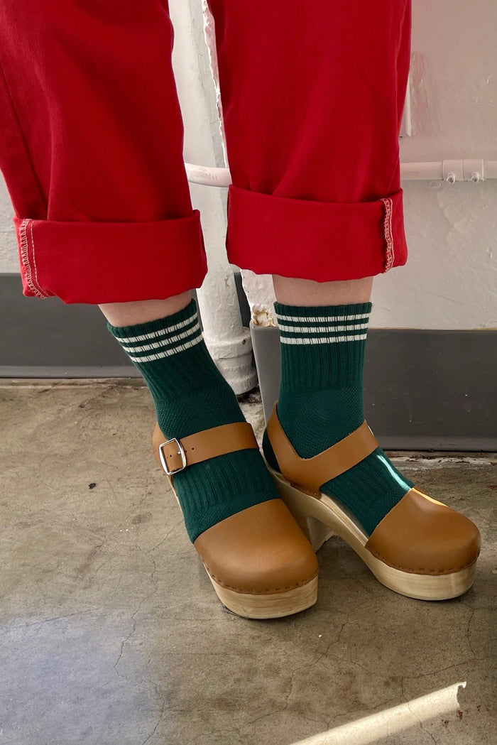 Girlfriend Socks (Hunter Green)