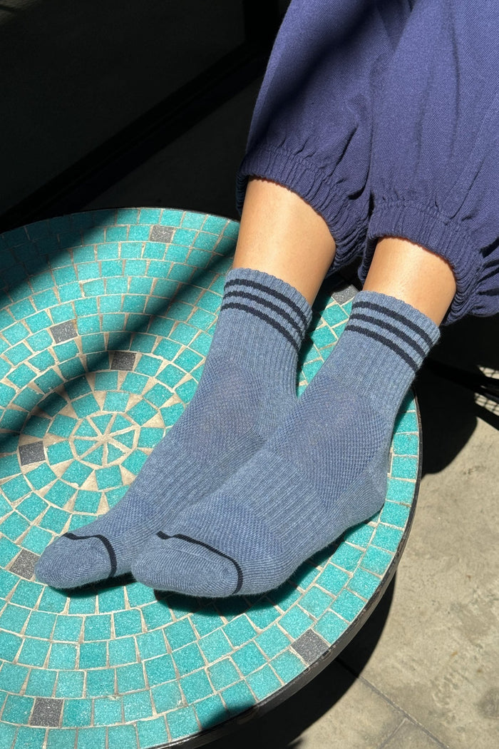 Girlfriend Socks (Indigo)