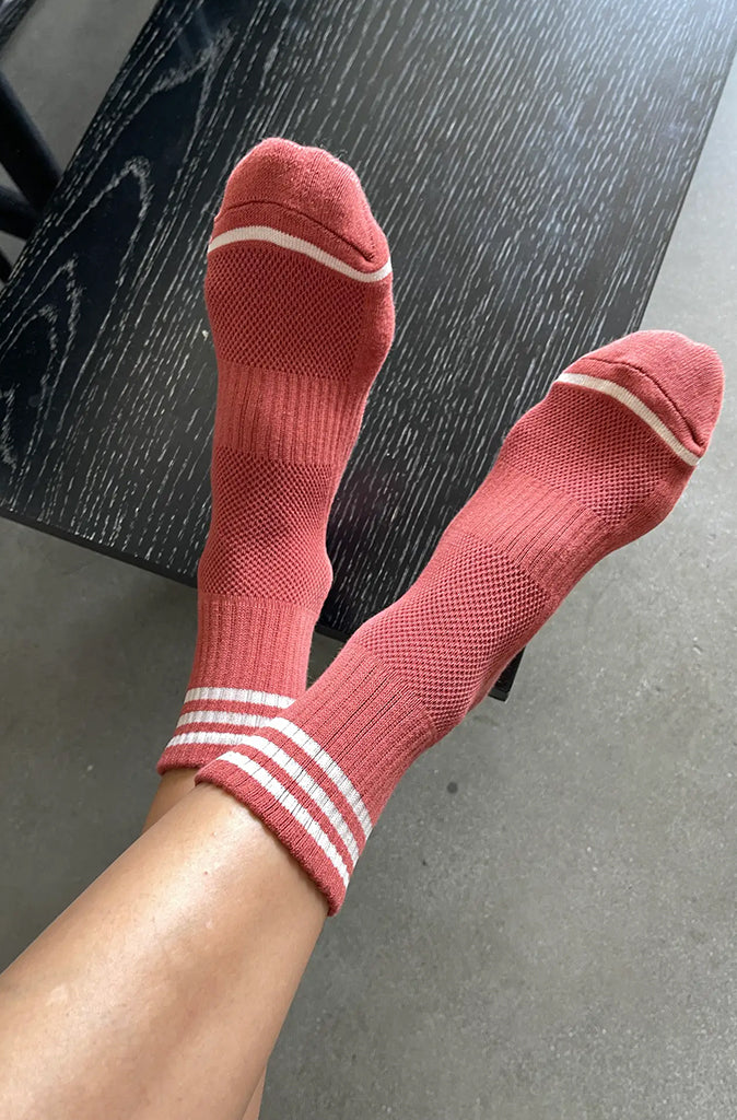 Girlfriend Socks (Terracotta)