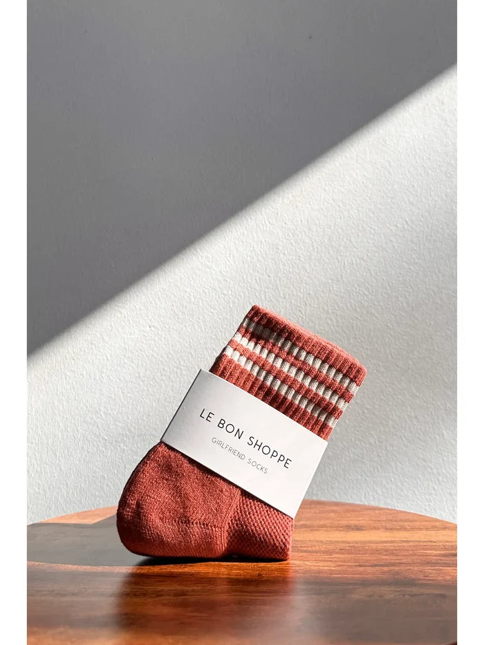 Girlfriend Socks (Terracotta)