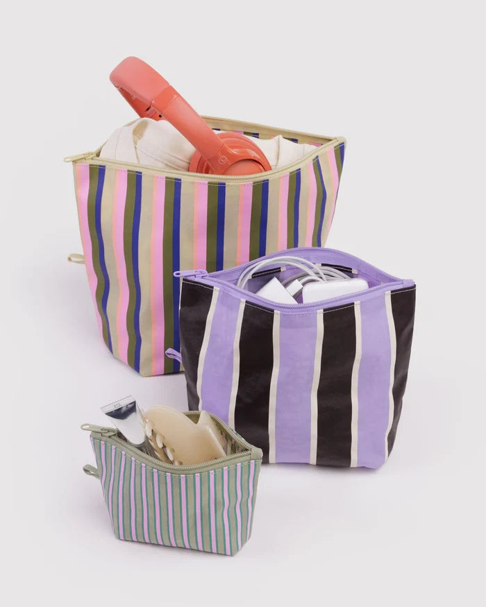 Go Pouch Set (Candy Shop Stripes)