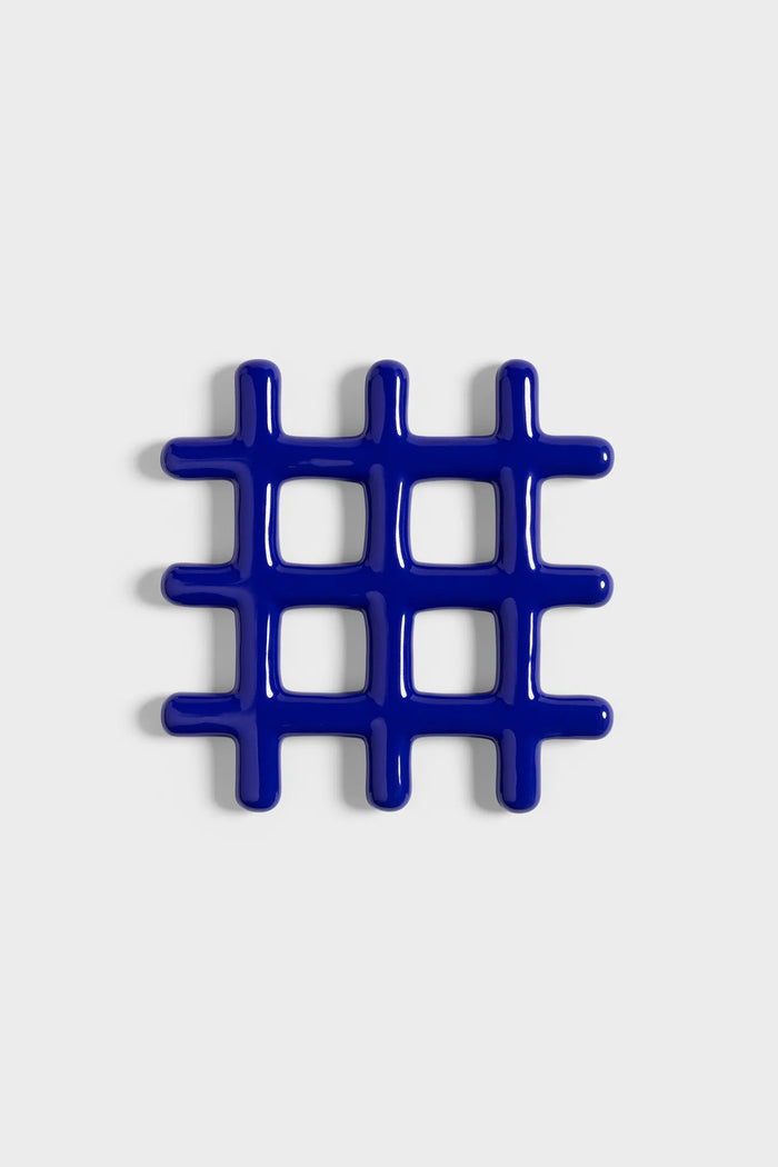 Grid Trivet (Blue)