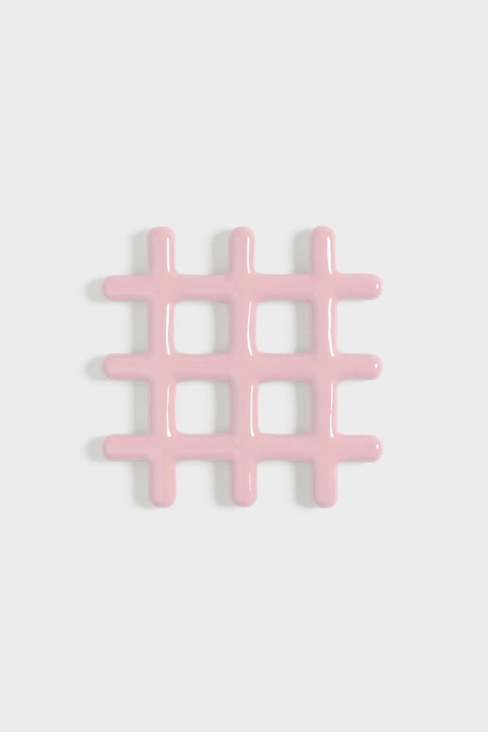 Grid Trivet (Pink)