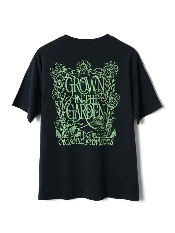 Grown In The Garden Graphic Tee (Charcoal)
