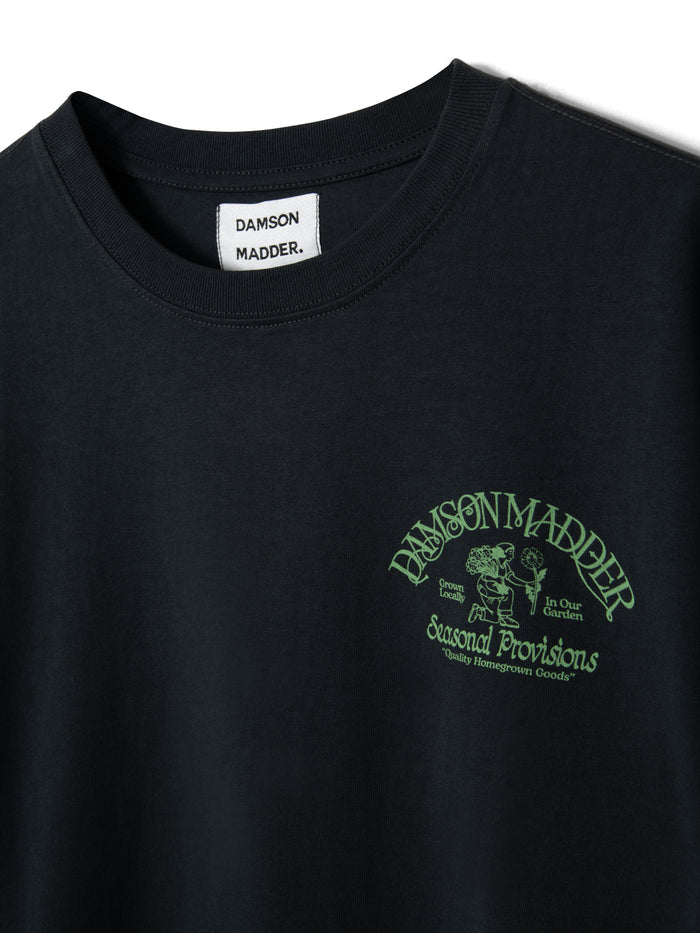 Grown In The Garden Graphic Tee (Charcoal)