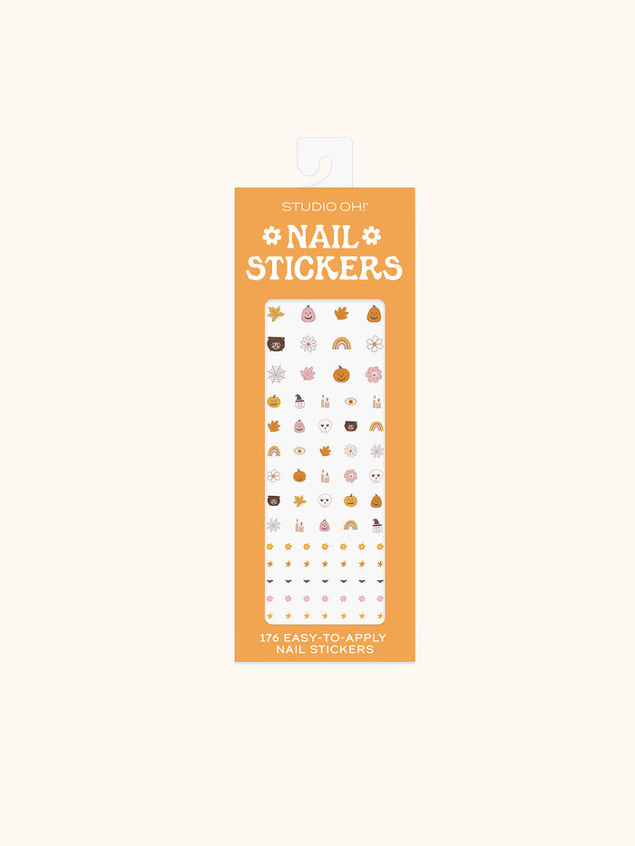 Halloween Vibes Nail Stickers