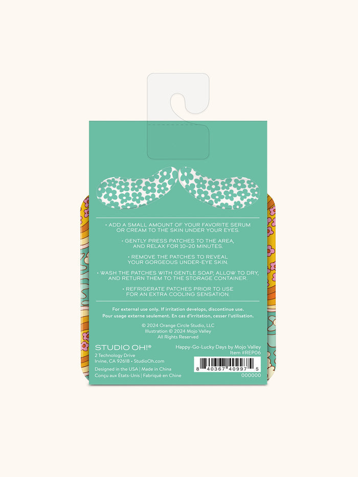 Happy Go Lucky Days Reusable Under-Eye Patches