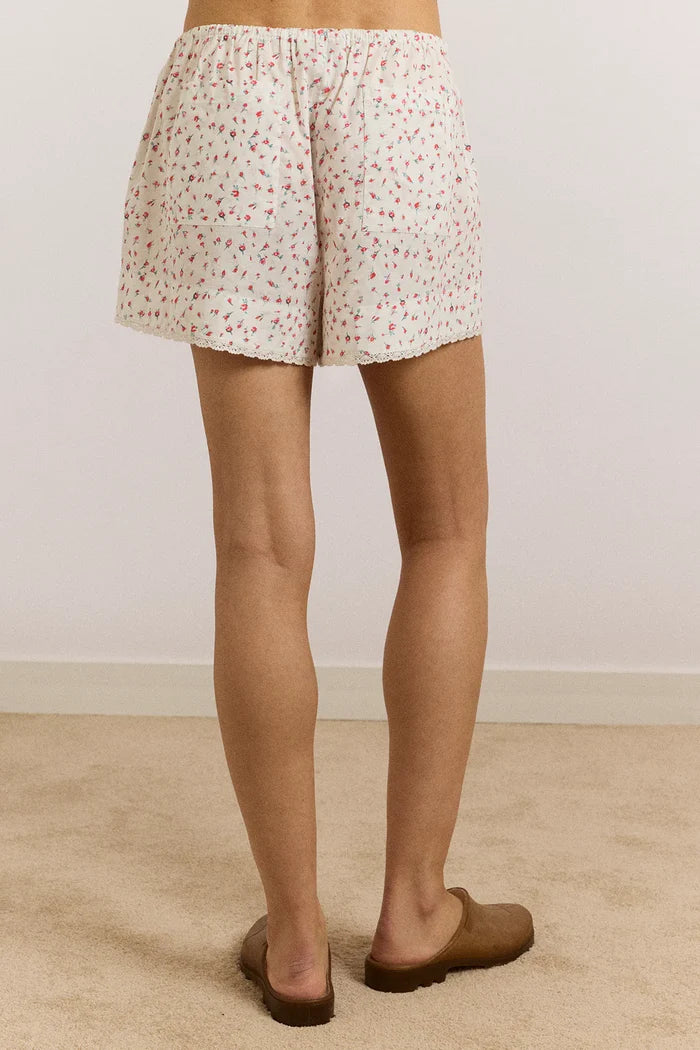 Harrietta Shorts (Pink Floral)
