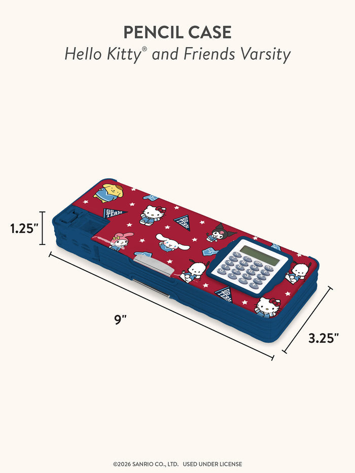 Hello Kitty and Friends Varsity Pencil Case
