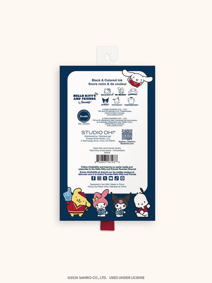 Hello Kitty and Friends Varsity Soft-Touch Gel Pen Set
