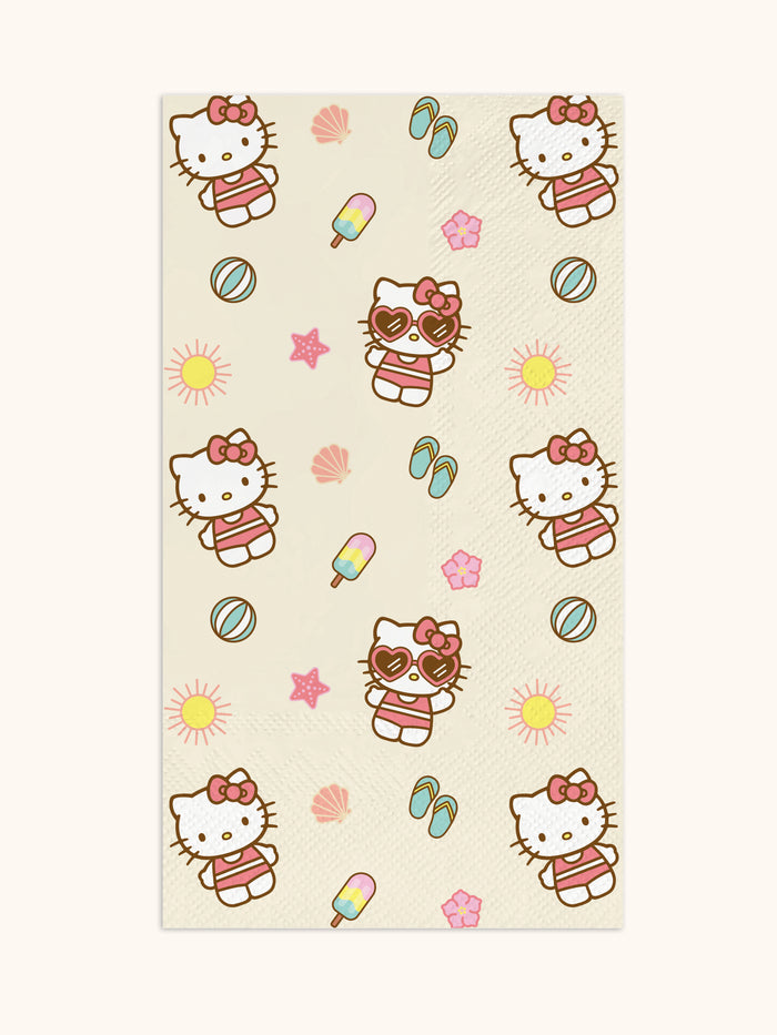 Hello Kitty Beach Party Guest Towels