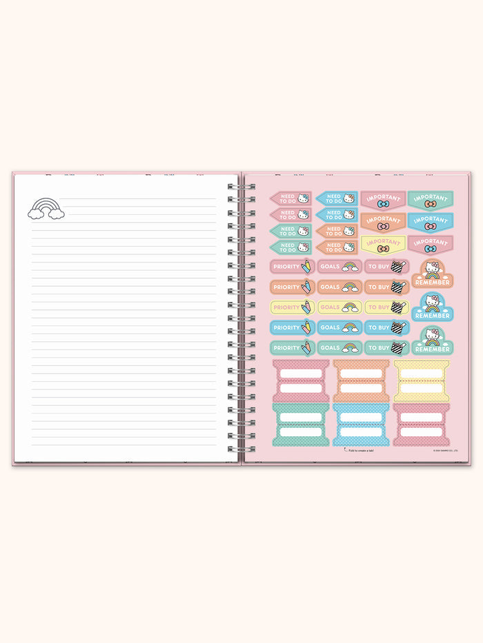 Hello Kitty Classic Pink Extra Large Spiral Notebook