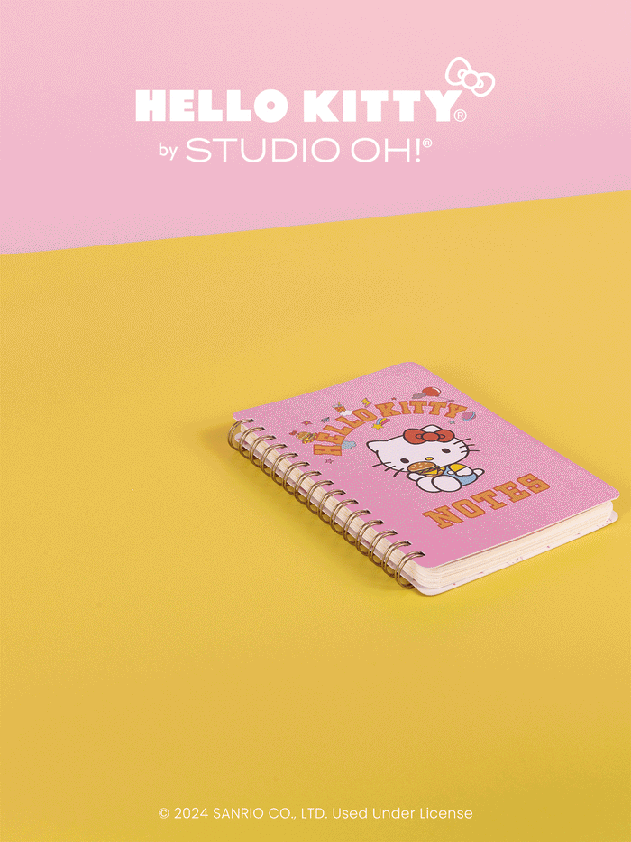 Hello Kitty College Letters Agatha Notebook