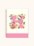 Hello Kitty College Letters Extra Large Spiral Notebook