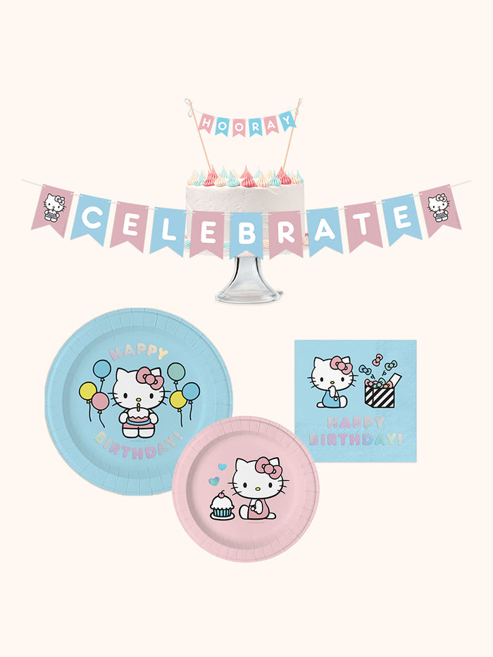 Hello Kitty Happy Birthday Paper Party Pack