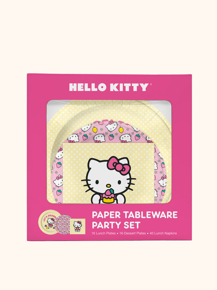 Hello Kitty Strawberry Lemonade Paper Party Pack
