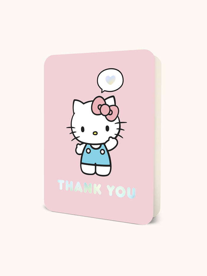 Hello Kitty Thank You Deluxe Greeting Card