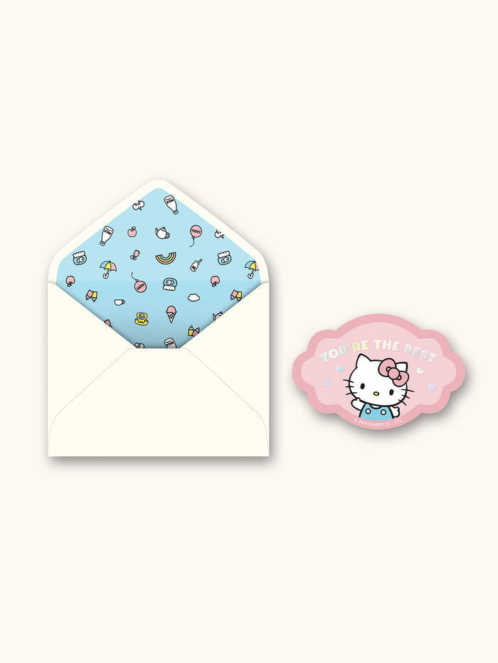 Hello Kitty Thank You Deluxe Greeting Card
